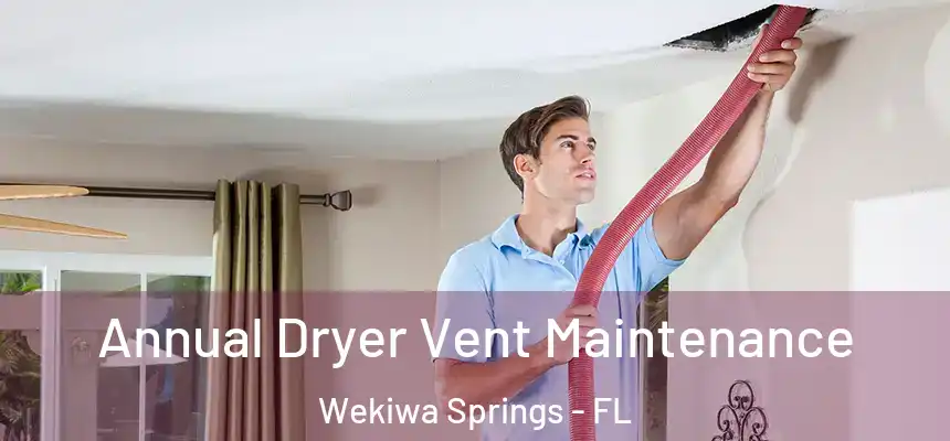  Annual Dryer Vent Maintenance Wekiwa Springs - FL