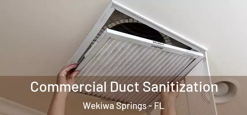  Commercial Duct Sanitization Wekiwa Springs - FL