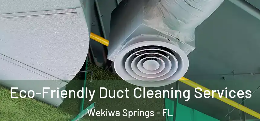 Eco-Friendly Duct Cleaning Services Wekiwa Springs - FL