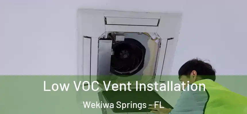 Low VOC Vent Installation Wekiwa Springs - FL