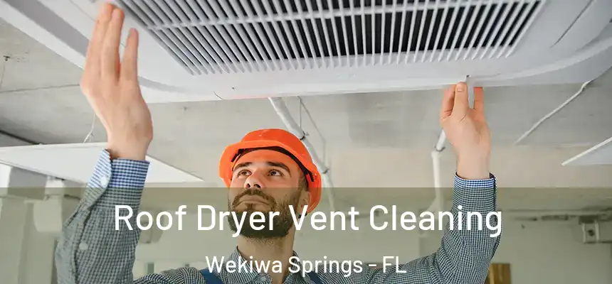 Roof Dryer Vent Cleaning Wekiwa Springs - FL