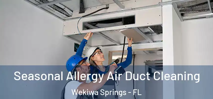  Seasonal Allergy Air Duct Cleaning Wekiwa Springs - FL
