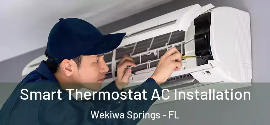  Smart Thermostat AC Installation Wekiwa Springs - FL